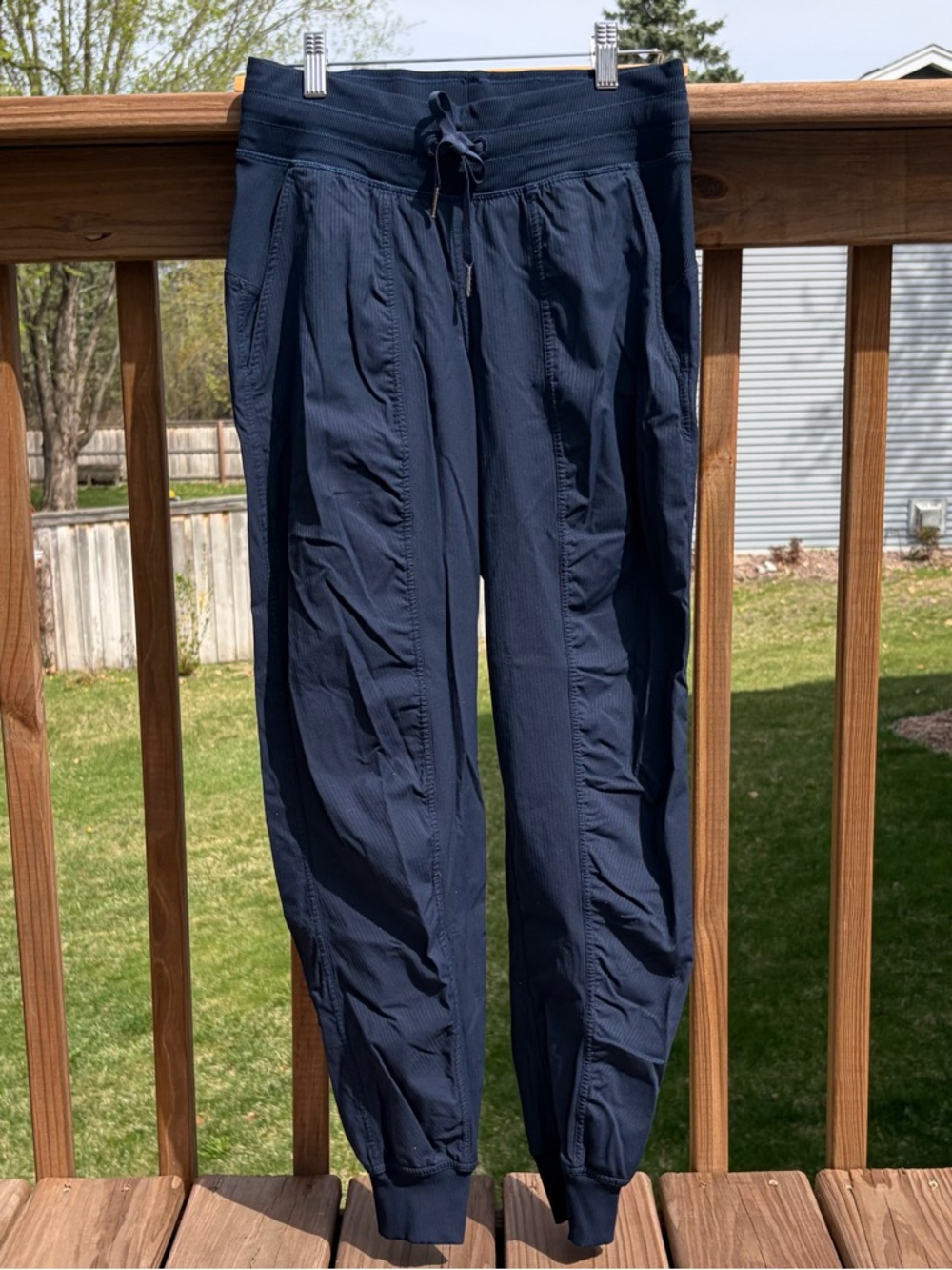 Women’s Navy Lulu Lemon Studio Jogger Pants